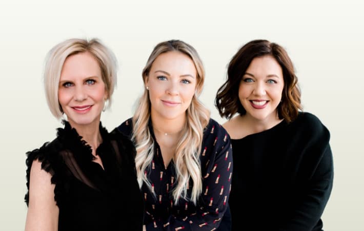 Certified physician assistants Pam Banyas, Darya Fomitchev and Brooke Herma