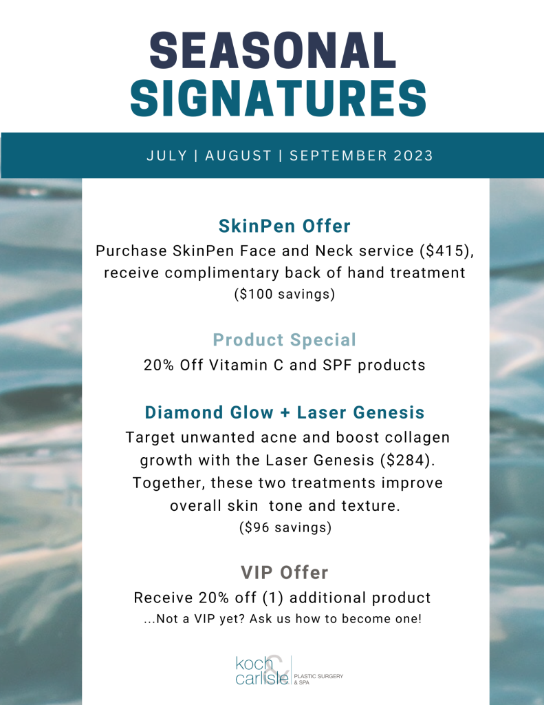Q3 2023 Seasonal Specials