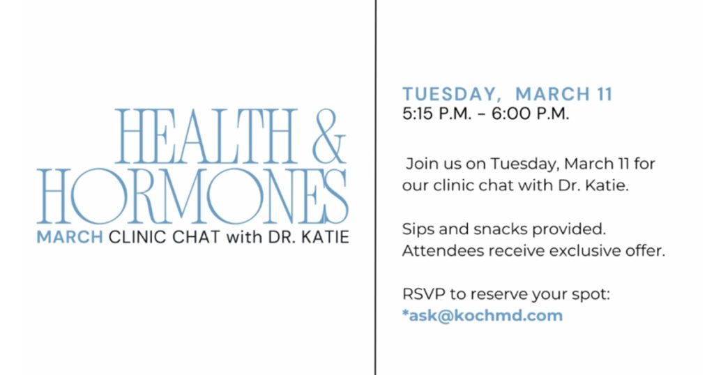 Health and Hormones Chat March 11, 2025