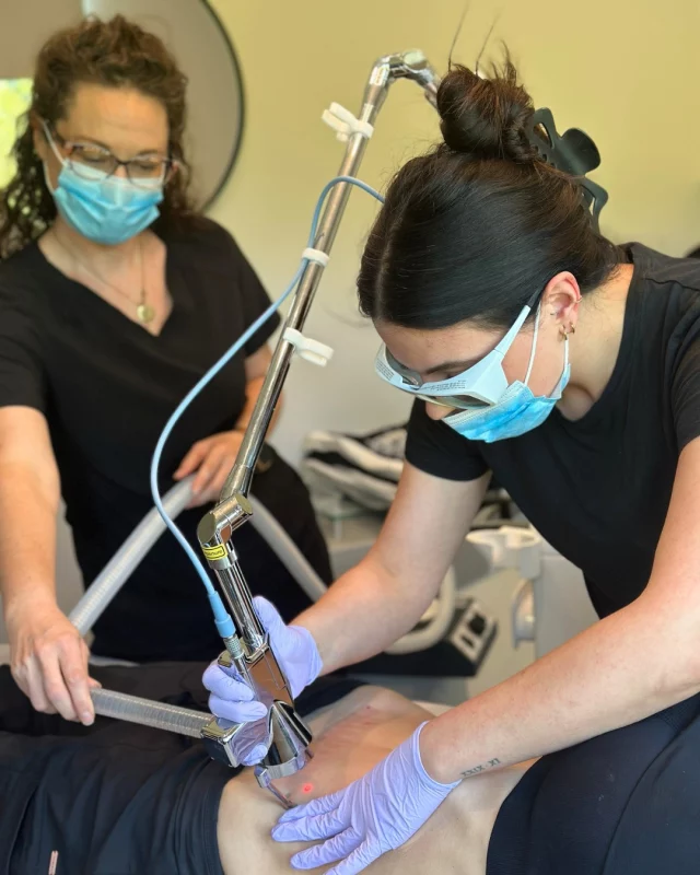 A little laser training with our aestheticians earlier this week!⚡️

We LOVE laser skincare at Koch & Carlisle Spa! Whether you're looking to remove hair, tighten skin, reduce unwanted pigmentation, scarring or more - we are happy to find a solution for you. 

Interested in finding a solution for your skincare goals? We would be happy to help. Schedule a complimentary skincare consultations with our aestheticians by reaching out to our front desk or inquiring online:
🩵 515-277-5555 | press "1" for our medical spa
🩵 Inquire online: https://www.kochandcarlisle.com/consultation-mobile/