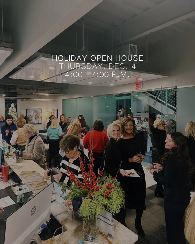 Join us this Thursday, Dec. 4, from 4:00–7:00 p.m. for our annual Holiday Open House at Koch & Carlisle Plastic Surgery! 🎁

We're offering 20% off all skincare products during the event, in addition to our Holiday Gift Card special: “Buy a $100 Gift Card, Get $20 in Beauty Bucks.”

Our friends at Allergan, SkinBetter, and Hydrinity will be in attendance with some amazing in-house giveaways! (Check back tomorrow for our full announcement of giveaways. 👀)

We hope to see you there and we can’t wait to kick off the holiday season with you all! 🩵