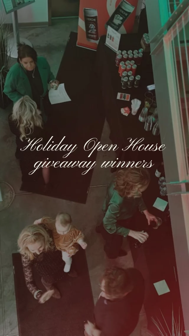 Congratulations to our Holiday Open House giveaway winners! 🩵

We’re so excited for you all, and thank you again to everyone who entered yesterday! We had such an amazing night and truly appreciate you all. 

Thank you for making this year’s Holiday Open House so special! 🎄