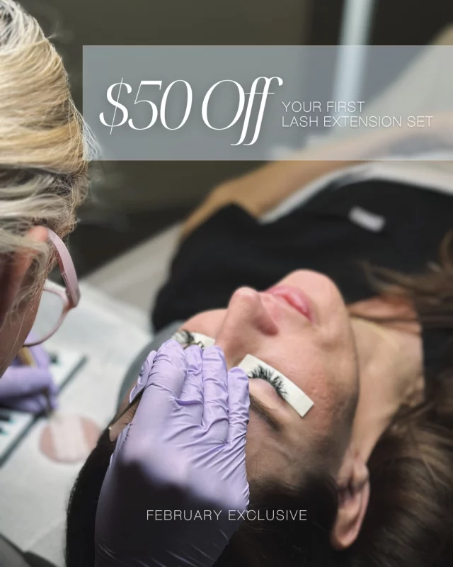 New at Koch & Carlisle Spa: $50 Off Your First Lash Extension Set

Save $50 on your first set of lash extensions with our clinical aesthetician, Nicole, for the rest of the month! 🩵

Lash Extension applications are exclusively offered by Nicole on Friday's at Koch & Carlisle Spa. 

Complimentary consultations are now available, with the opportunity to receive your custom lashes on the day of your appointment.

Click the link below to reserve your spot:
🩵 Schedule Your Appointment | https://book.mypatientnow.com/practice/SxtdUw
🩵 Speak with a member of our team | 515-277-5555, press "2" for our spa